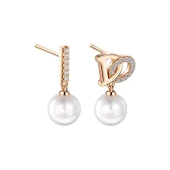 I Do S925 Silver Stud Earrings Women's