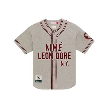 AIME LEON DORE Baseball Jerseys Unisex Khaki