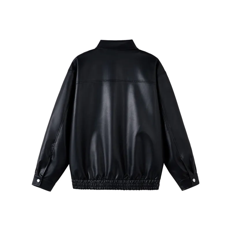 Evil Lions Leather Jacket Unisex-3