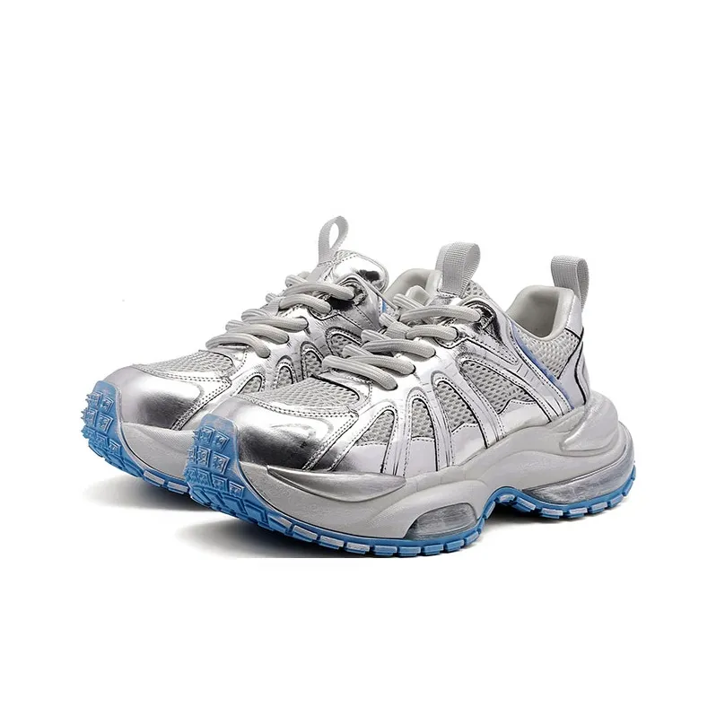 BLOCCO5 Slip Resistant Low Top Chunky Sneakers Women's-7