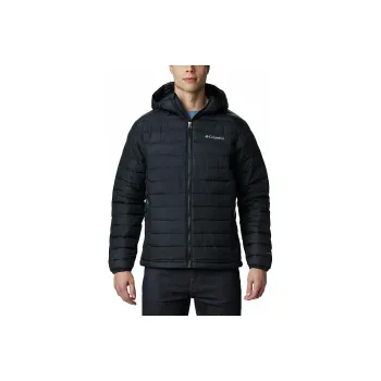 Columbia Powder Lite Hooded Jacket Jacket Men's Black