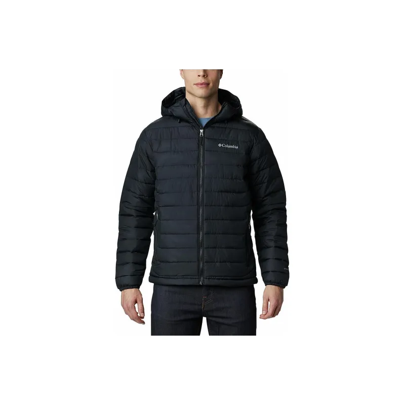 Columbia Powder Lite Hooded Jacket Jacket Men's Black-0