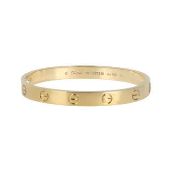 Cartier 2010s 18kt Rose Gold Love Bracelet