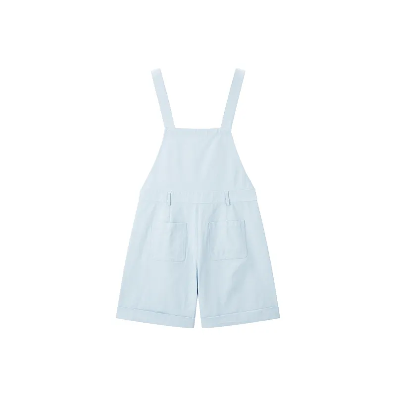 LEDIN Denim Shorts Women's Ice Bay Blue In Stock-1