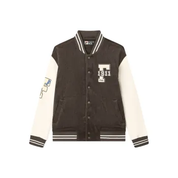 FILA Baseball Jacket Men's Earth Brown
