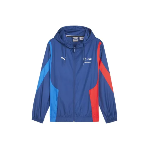 PUMA BMW Racing Collection BMW MOTORSPORT WOVEN JACKET Jackets Coats Men's BMW Blue