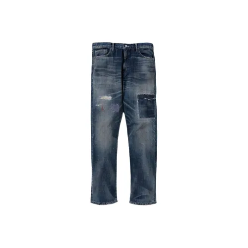 GDRX Jeans Unisex Denim Blue