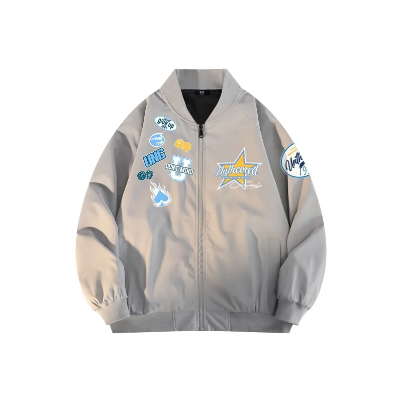 UNthemed Baseball Jacket Unisex-11