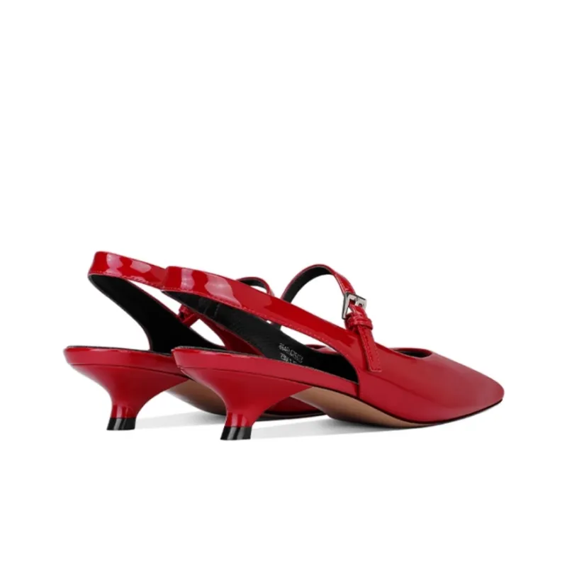 JESSICA SOPHIA Chunky Heel High Heels 3cm Women's-3