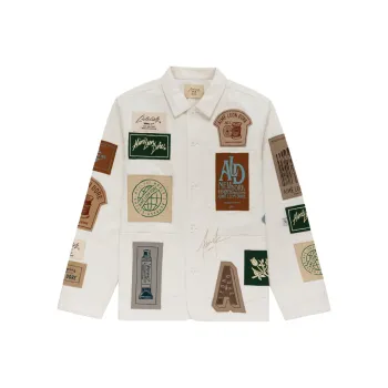 AIME LEON DORE x Franck Pellegrino FW23 Jacket Unisex White