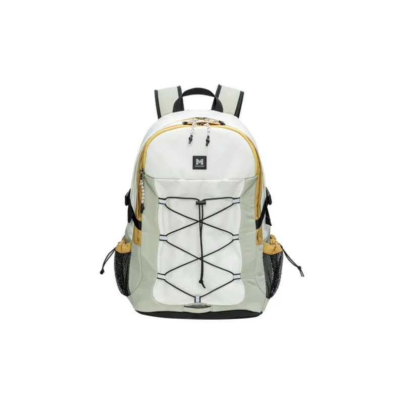 MYD Polyester With Nylon Laptop Bag, Mountaineering Bag, Backpack Regular Unisex White-1