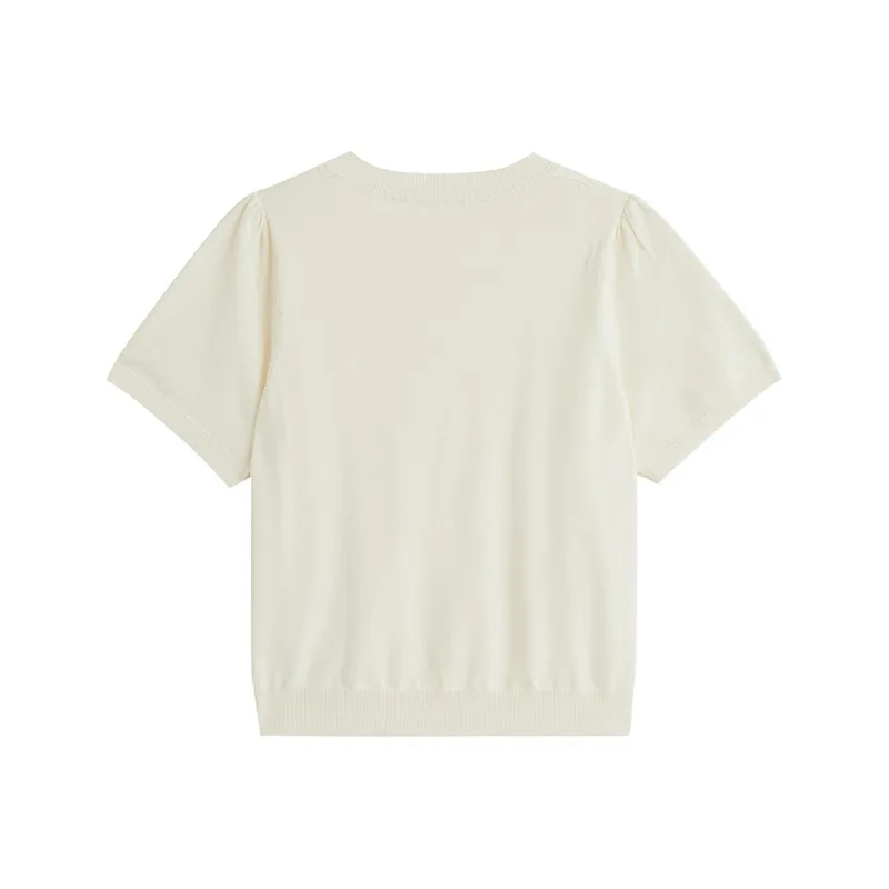 Inman Knitwear Women's Cream White-1