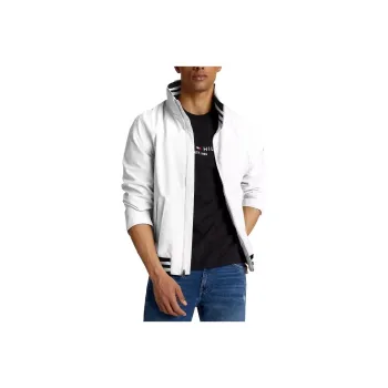 Tommy Hilfiger Logo Regatta Windbreaker Jackets Jackets Coats Men's White