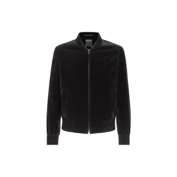Ermenegildo Zegna Velvet Bomber Jacket