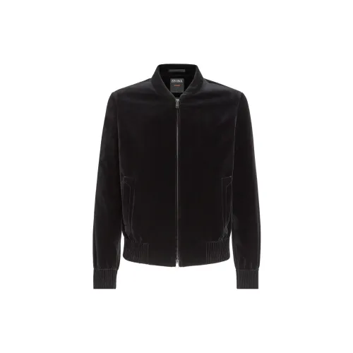 Ermenegildo Zegna Velvet Bomber Jacket