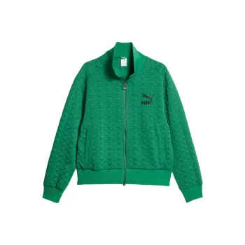 PUMA Veste T7 LUXE SPORT Jacket Unisex Green