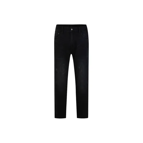 Cavalli Class SS24 Jeans Men's Black