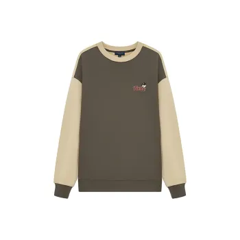 Teenie Weenie Men Evergreen Series Sweatshirt Unisex Brown