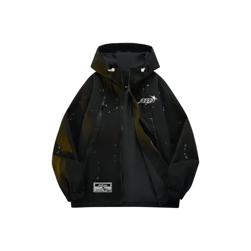 AKIN Jackets Coats Unisex Gradient Green-0