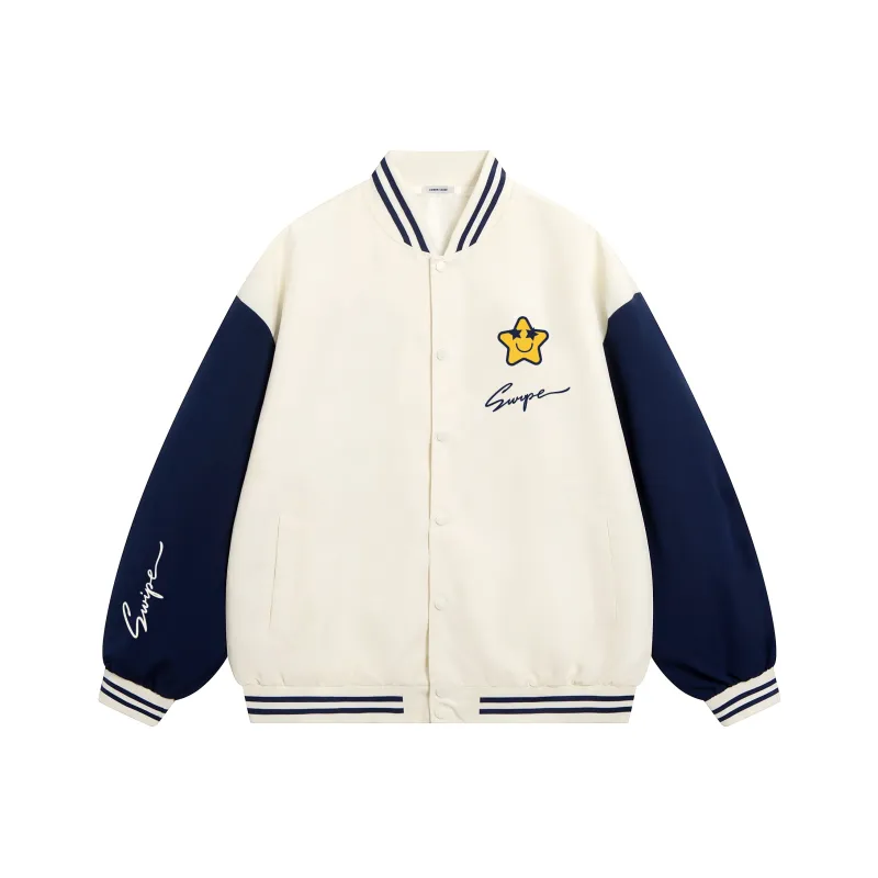 AMBER LIGHT Baseball Jacket Unisex-5