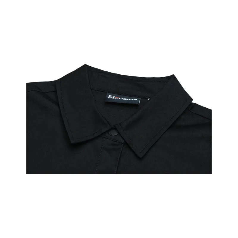 FILA FUSION SS24 Short Sleeved Dress Women's Jet Black-3