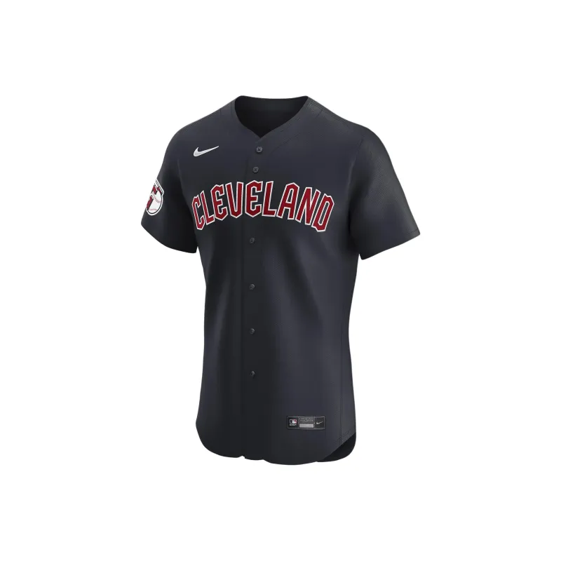 Nike x MLB Dri-FIT ADVCleveland Guardians FW24 Baseball Jacket Men's Marine Blue-0