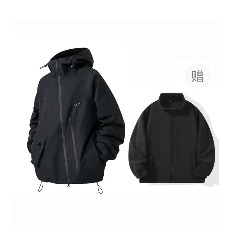 BEENTRILL Waterproof, Windproof, And Breathable Windbreaker Jacket Unisex Rosefinch Red-29