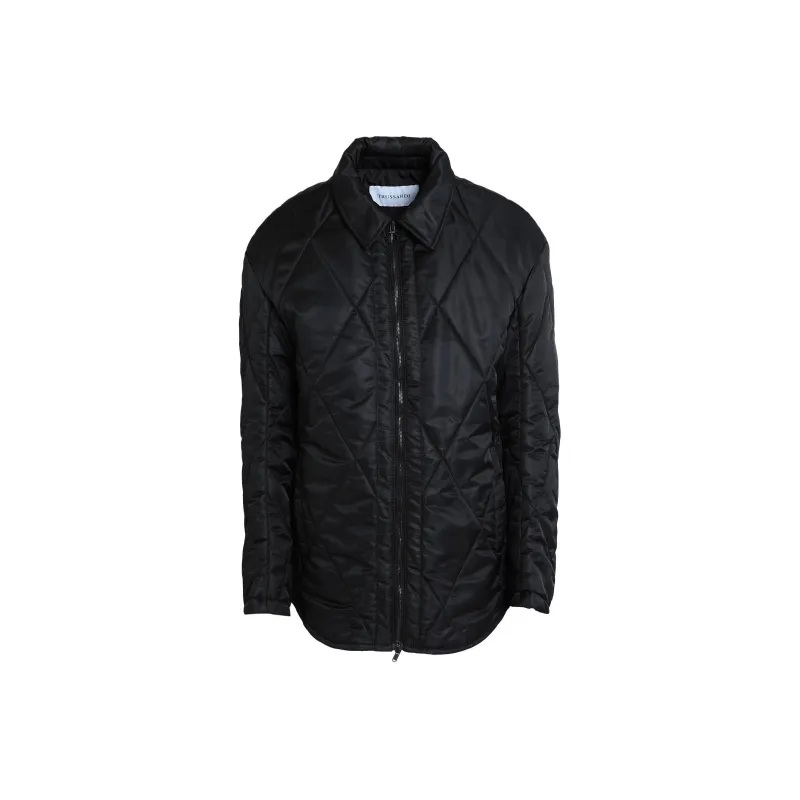 TRUSSARDI Diamond quilted Jacket-0
