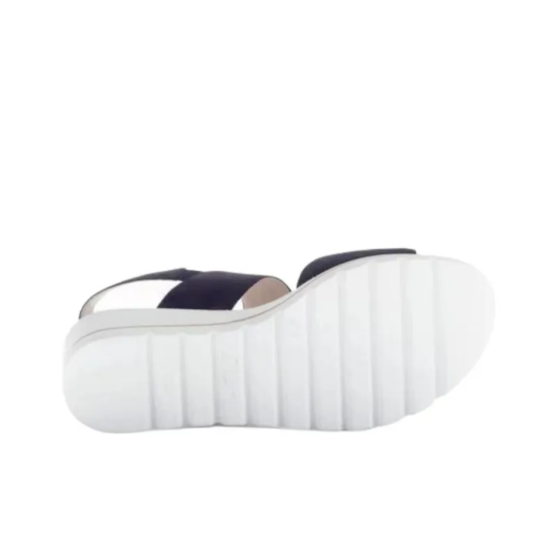 Gabor Fashion One Strap Sandals 5cm Women's Blue-5
