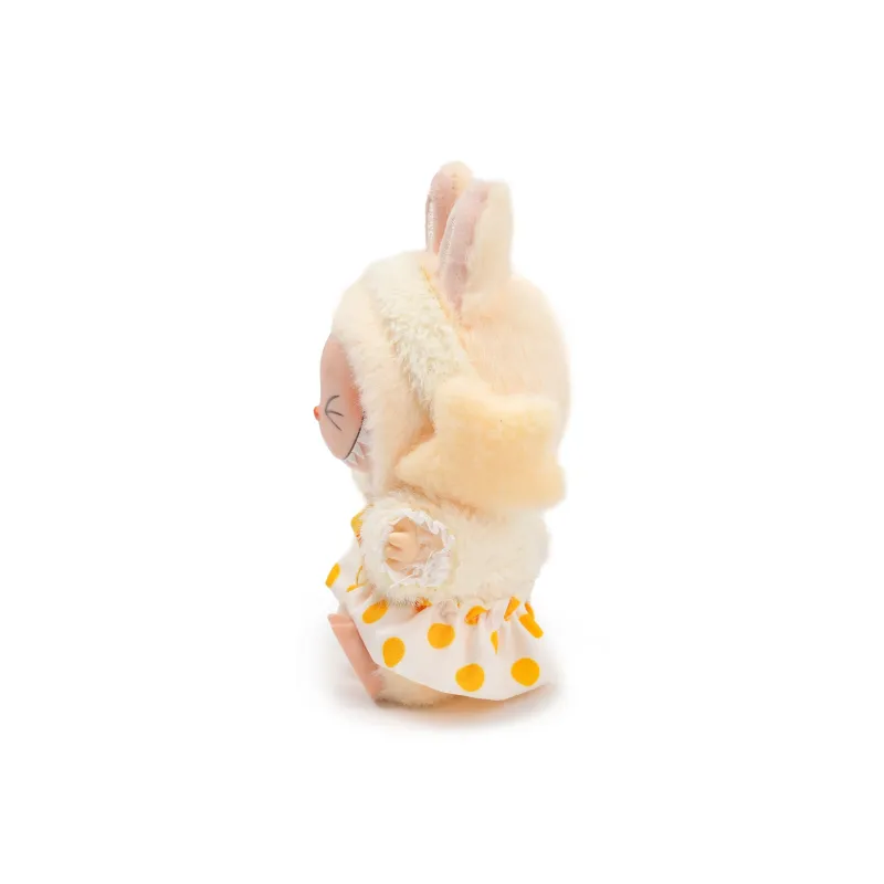 [Modified Doll] POP MART Labubu Sitting Party Collection, Sweet And Confirmed, Cute Duck, Cute Hang Tag Box 15cm-1