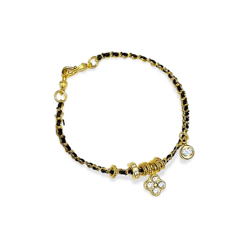 GUDS GAVE Zircon Bracelets Unisex-3