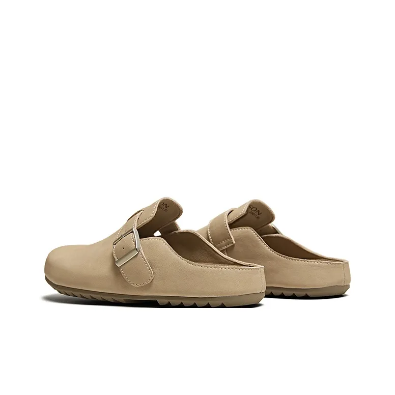 PT'SON Rubber Sole Abrasion Resistant Closed Toe Slippers Women's-4