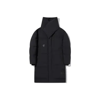LiNing Jackie Chan Collaboration Kung Fu Collection Down Jacket Men's Charcoal Black