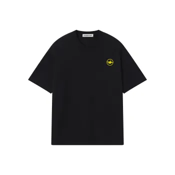 PENTAGONAL HEART T Shirt Unisex Black