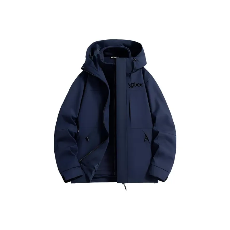 Yalu Preferred Water Resistant Windproof Breathable Wear Resistant Windbreaker Jacket Unisex-4