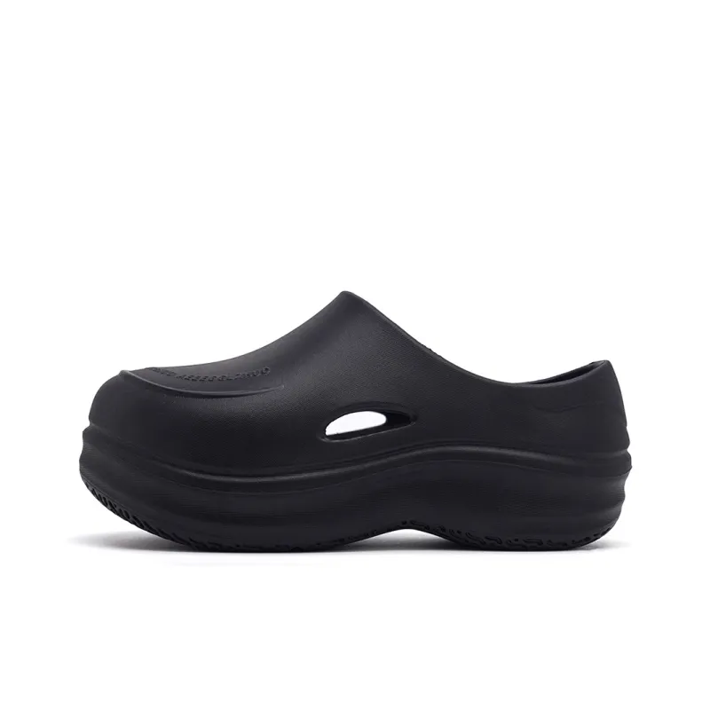 UNCLEWEN EVA Abrasion Resistant Slip Resistant Closed Toe Slippers Women's-17