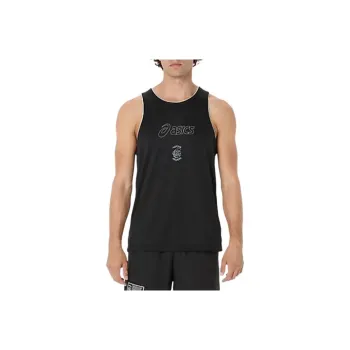 Asics Tank Tops Men Black