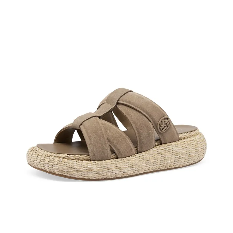 ASH Rubber Sole Slip Resistant Slide Slippers Women's-5