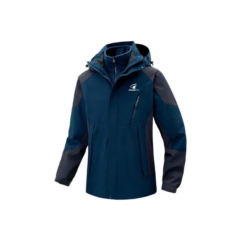 DOUBLEFISH Waterproof And Windproof Windbreaker Jacket Unisex-2