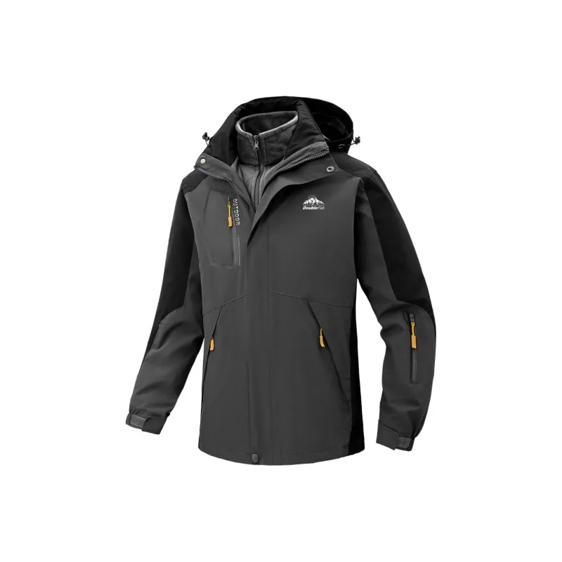 DOUBLEFISH Waterproof And Windproof Windbreaker Jacket Unisex-3
