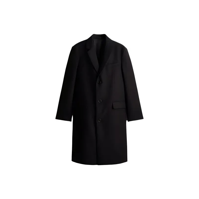 H&M Coats Men Black-0