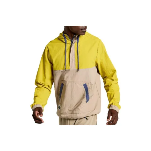 Saucony Jackets Men Yellow