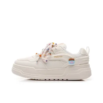 Feiyue Girly Heart Series Lightweight Breathable Height Increasing Low Top Skateboard Shoes Women's
