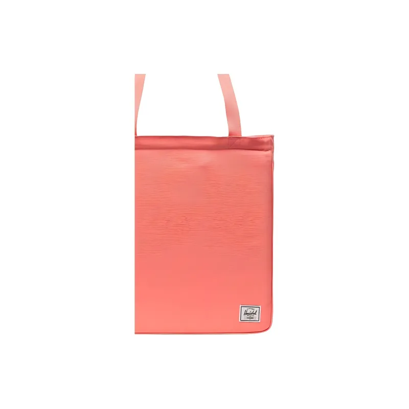 Herschel 100% Cotton Canvas Tote Bag Shopping Bag Canvas Bag One Shoulder Handbag Unisex Shell Pink-3
