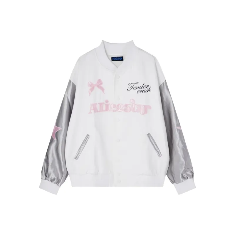 WELTER EXPERIMENT American Luxury Streetwear Trendy Baseball Jacket Unisex-11