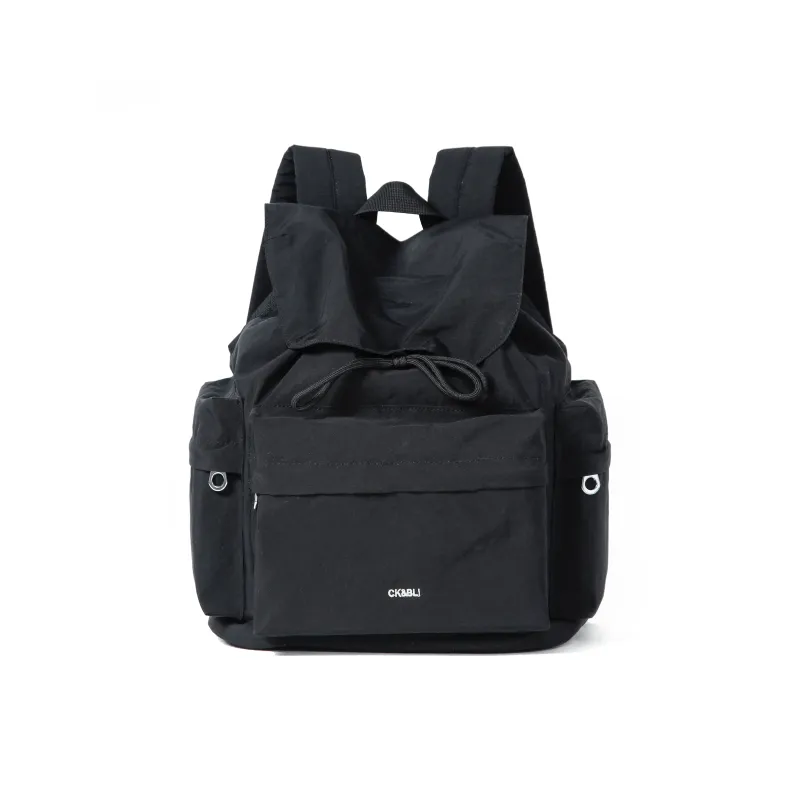 SEVENMOONS Nylon Fabric Backpack Unisex Multicolor-3
