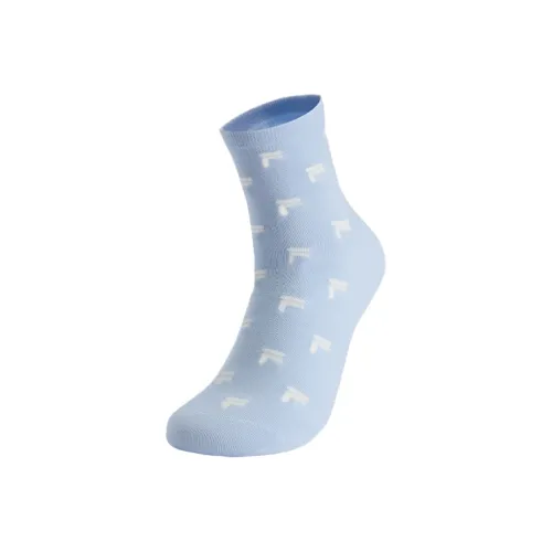 FILA FUSION CLASSICS Mid Calf Socks Unisex 1 Pack Enchanting Blue