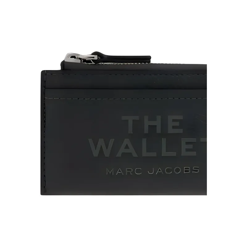 MARC JACOBS Leather Wallet Women's Green-3
