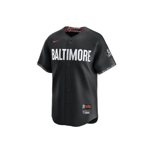 Nike x MLB Adley Rutschman Baltimore Orioles Baseball Jacket Men's Black