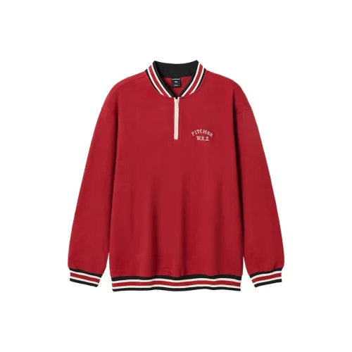 WAYNEXZAVIER Sweatshirt Men's Red